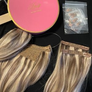 Luxy 18” Halo Hair Extensions